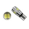 Новые 10 шт. Белый свет T10 501 194 W5W 5630 LED 6SMD Автомобильная габаритная лампа, потолочный свет для чтения