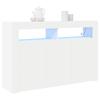Sideboard White 116 x 30 x 75 cm Particleboard