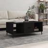 VidaXL Coffee Table Black 102x50x40 Cm Engineered Wood 829317