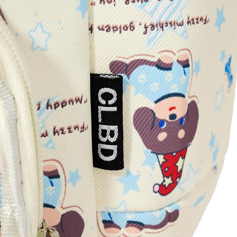 Принтованный рюкзак для ученика средней школы, водонепроницаемый, большой вместимости, школьный рюкзак, женский рюкзак