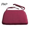 Comfortable Seat Mat for Desk Chairs Plush Chair Cushion with Ties, Soft Cozy Non-slip Cushion, 15.75" Fluffy Home Office x Warm Dining Hard Seats