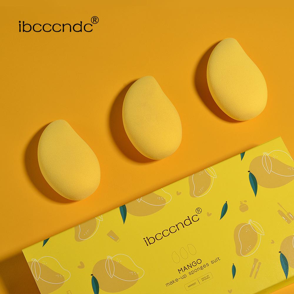 IBCCCNDC Маленький набор яиц для макияжа Mango Beauty Egg, губка для макияжа, яйцо
