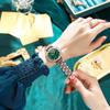 New TOP Brand Luxury Women's Watch With Box Fashion Watch Leather Waterproof Green Watch Women's Quartz Watches