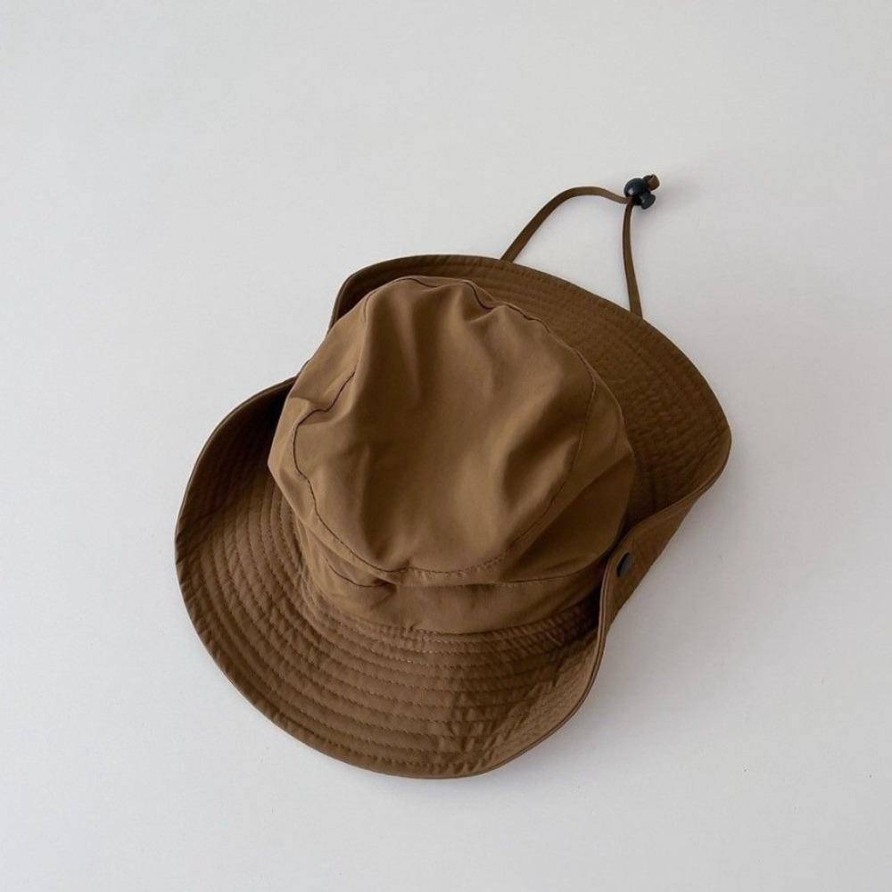 Trendy Bucket Hat Anti-Sun Beach Hat New Sunscreen Hat  Children