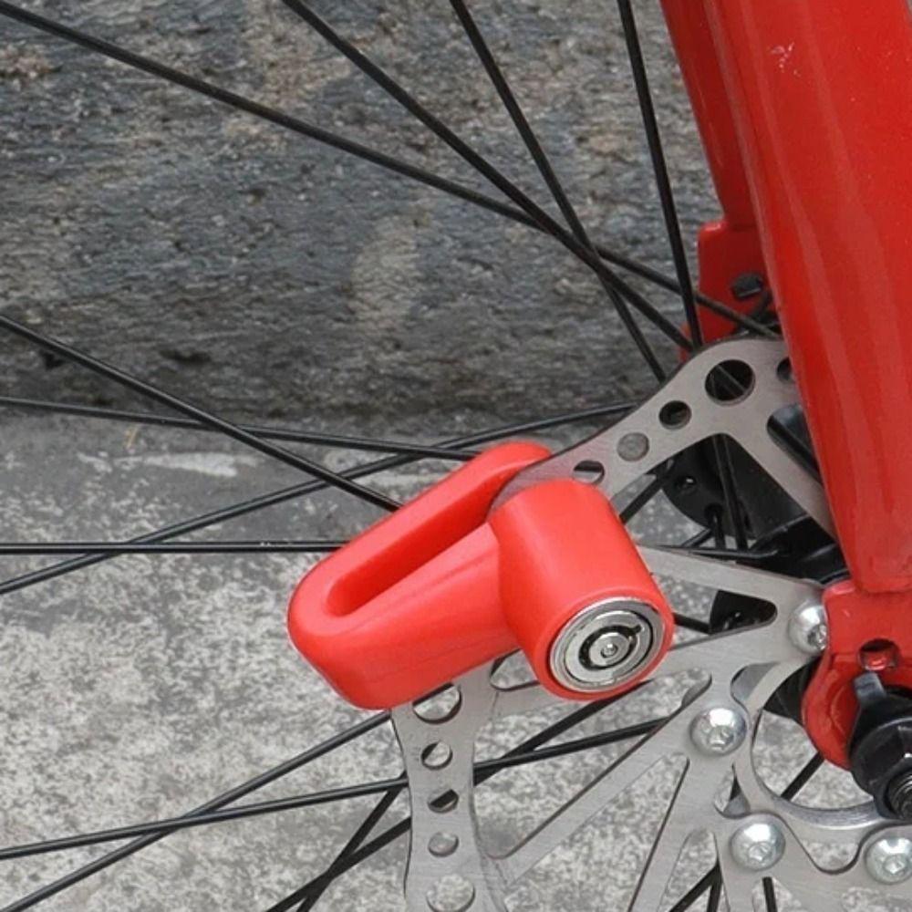 Key Lock Bike Lock Steel Wire Scooter Lock Portable Bicycle Disc Brake Lock Mountain Bike