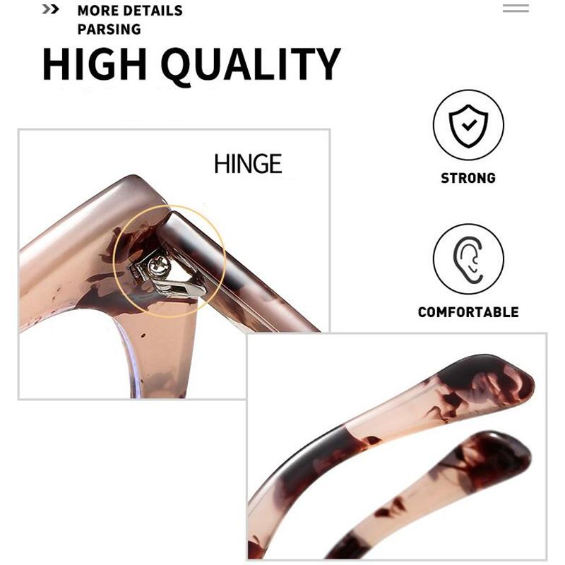 Big Frame Women Anti Blue Rays Prescription Glasses For The Nearsighted Cat Eye Short -Sight Eyewear Diopter 0 -0 .5 -0 .75 To -6 .0