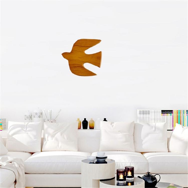 Художественная деревянная скульптура ласточки, настенное панно, деревянная статуэтка птицы, табличка-украшение для детской спальни, детской комнаты