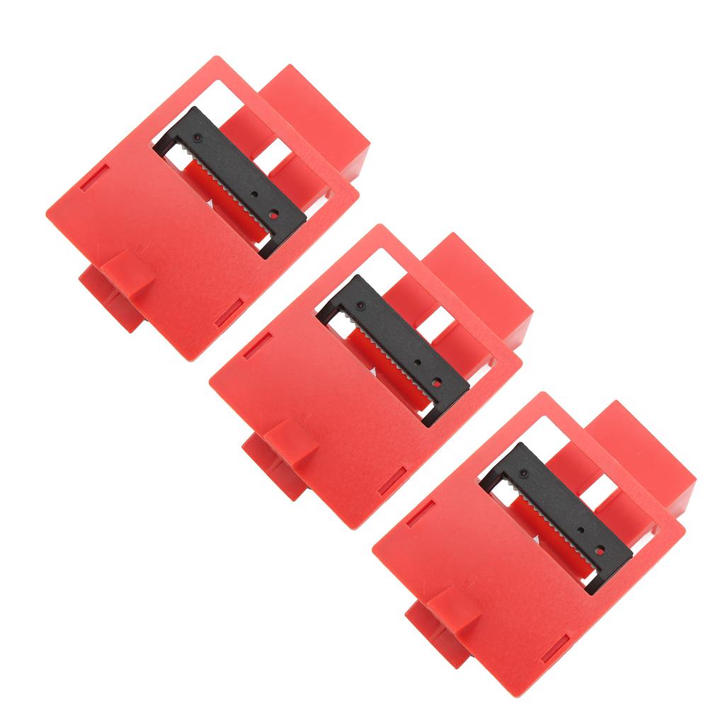 3 шт./набор Большое зажимное устройство блокировки автоматического выключателя Термостойкое для промышленности