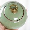Sealed Storage Jar Ceramic Tea Storage Box Chinese Style Tea Canister  Puer Tea