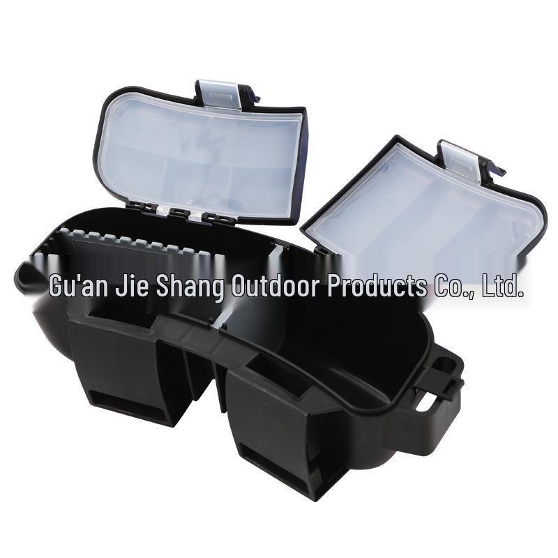 Multi-functional Fishing Gear Box - Portable Storage for Accessories, Lures, and Worms.