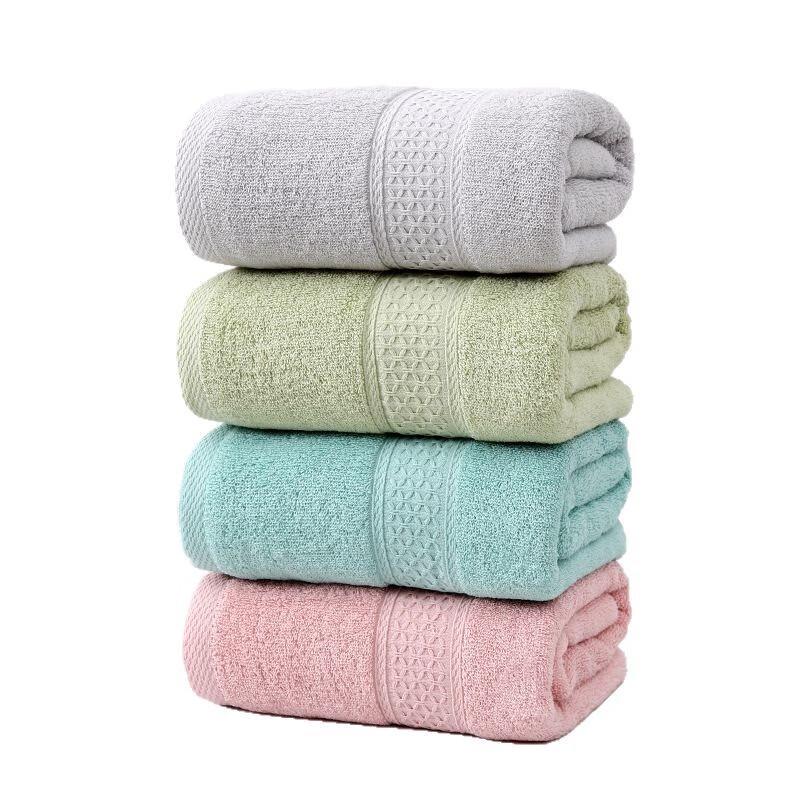 GPPNKC Absorbent Quick-Dry Embroidered Bath Towel