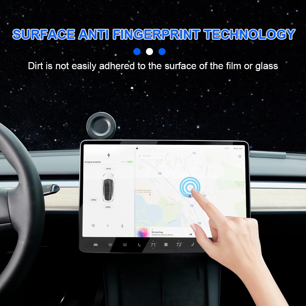 IPENGEN Закаленное Стекло Защитная Пленка для Экрана Для Tesla Model 3 Y Highland juniper 2021-2025 HD Защита Пленкой Центрального Дисплея