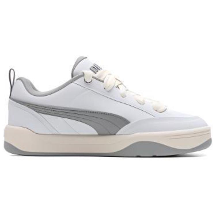 New PUMA Park Lifestyle 'White Grey' 395084-01