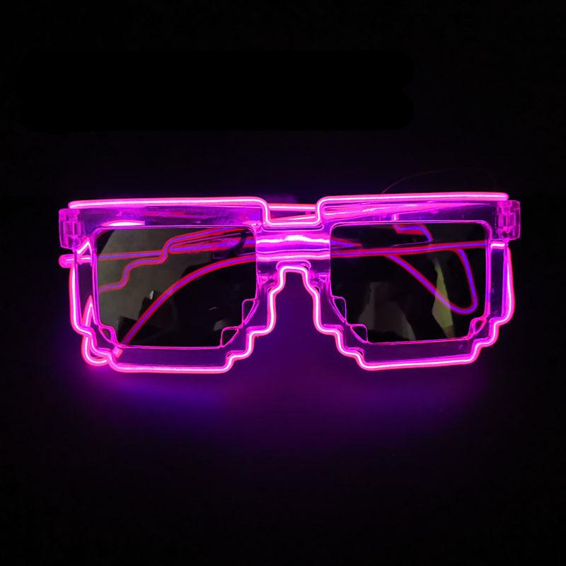 Bar Concert LED Wireless Mosaic Luminous KTV Prom Luminous Atmosphere Props Luminous Glasses