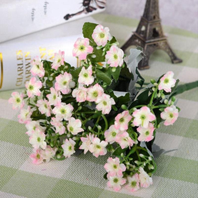 1 шт. 36 головок искусственных шелковых цветов букет орхидей поддельный домашний декор для свадебной вечеринки MIT