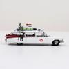 Литье под давлением Оригинал 1:Масштаб 64 GHOSTBUSTERS Ecto-1 Симуляция Сплав Модель Автомобиля Коллекция Украшение Игрушка Подарок Сувенир Дисплей