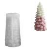 3D Tree Candle Silicone Mold Aromatherapy Plaster Soap Resin Mould DIY Cake Chocolate Baking Tool Christmas Decoration