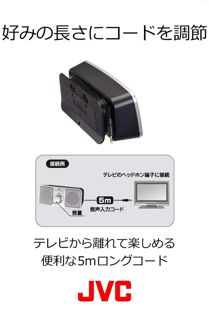 JVC Kenwood JVC Портативная акустическая система черного цвета SP-A55-B