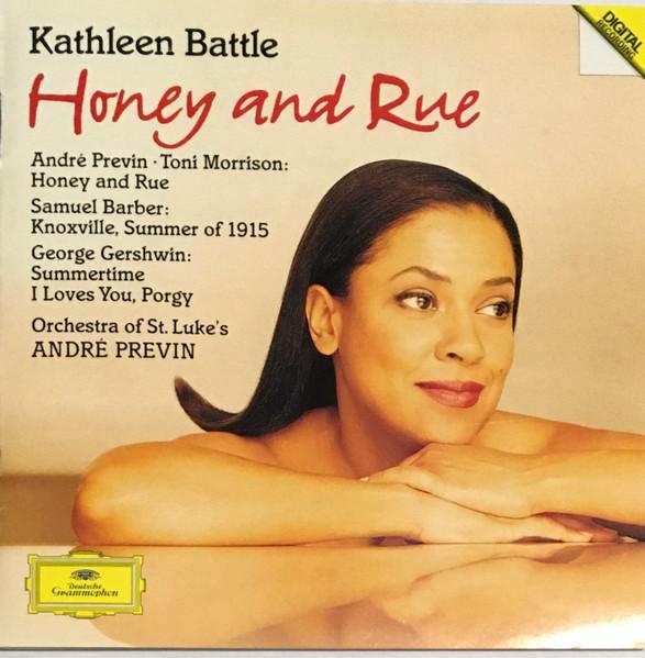 CD KATHLEEN BATTLE, TONI MORRISON, SAM - Honey And Rue 4377872 Deutsche Grammo 1995 US Classical Used