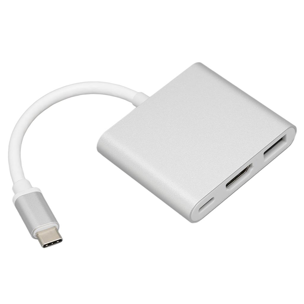 Тип C для мультимедийного интерфейса высокой четкости USB PD адаптер 3 в 1 высокоскоростной HD Wide