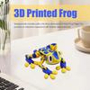 Магнитная 3D-печатная модель лягушки Реалистичная 3D-печатная игрушка-лягушка Скульптура лягушки Дети