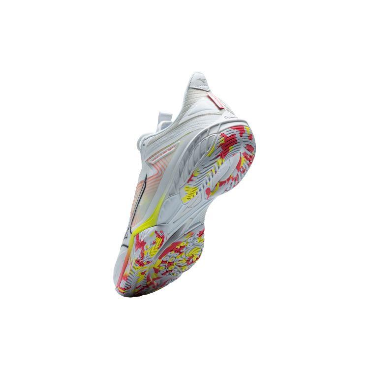 Mizuno Wave Claw Neo 2 Neon - White Pink Bolt Unisex Sneakers High-Vis-Pink Bolt-2-Neon 71GA227022