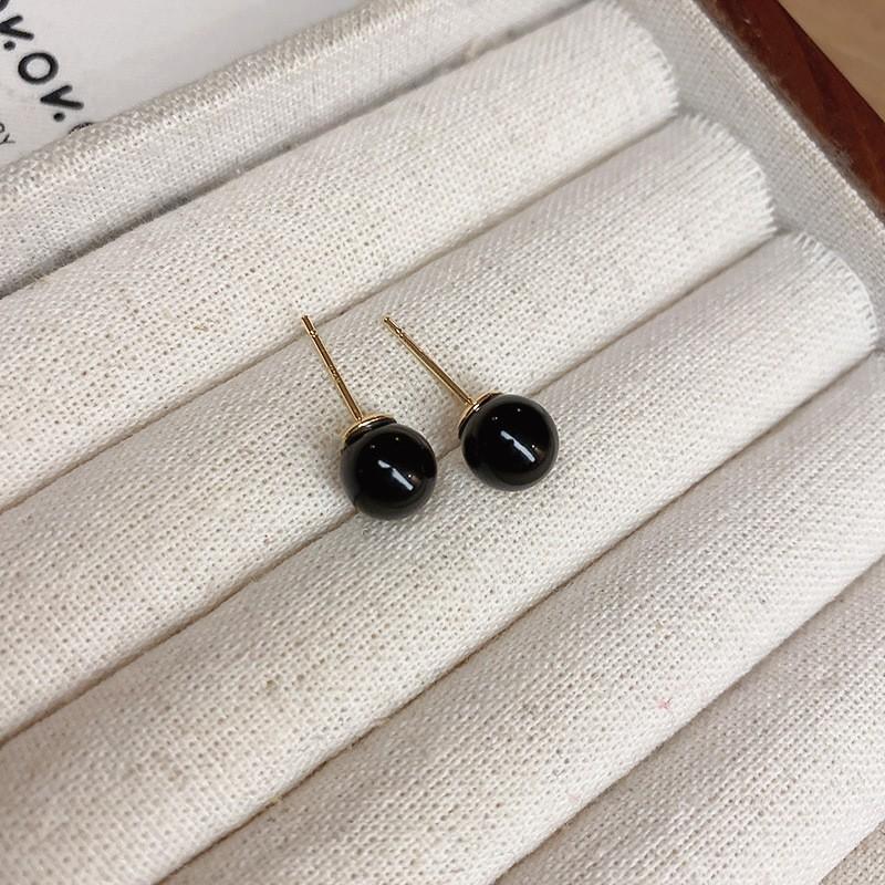 Классические элегантные висячие серьги с искусственным жемчугом для женщин, высококачественные серьги для женщин, ювелирные изделия на ухо, комплект серег-гвоздиков с шариками, свадебные украшения