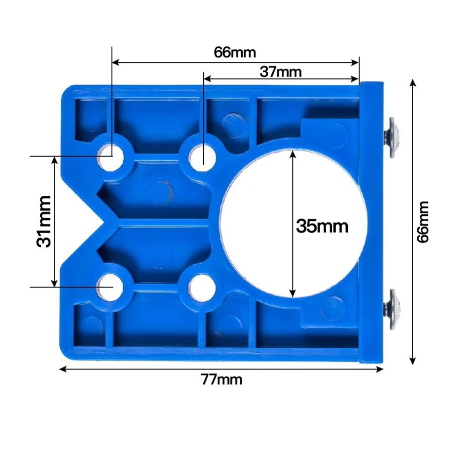 35 мм Мебельная петля для шкафа Сверлильная пила Дерево Сверло для отверстий Локатор Направляющий инструмент Набор