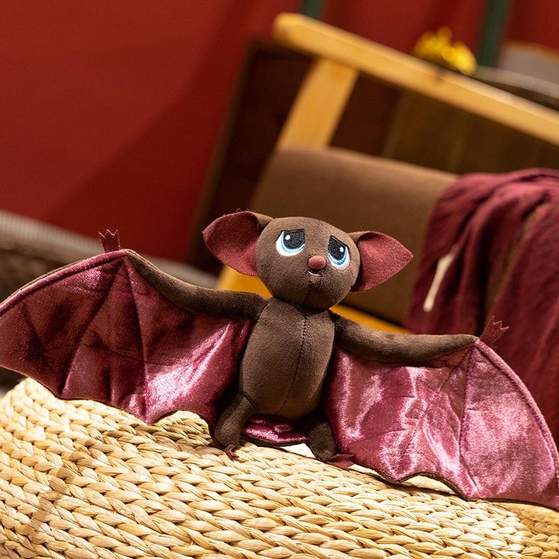 Cartoon Elf Vampire Bat Doll Plush Toy Bat Doll Boy Rag Doll Halloween Gift