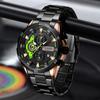 CURREN Stainless Steel Watches for Mens Creative Fashion Luminous Dial with Chronograph Clock Male Casual Wristwatches M8402