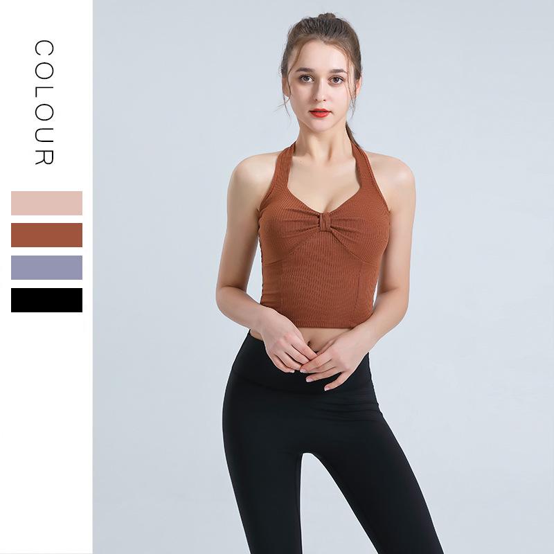 Противоударное спортивное нижнее белье для фитнеса для девочек, закрывающее пороки груди, формирующее бюстгальтер для йоги, тонкие дышащие майки для внешнего ношения