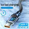 120W Type-C Fast Charging Cable for Apple, Huawei, Vivo, Oppo, Xiaomi, Honor