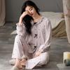 Autumn Satin Sleepwear Pajamas Long Sleeve  Pajamas Sets for Women Nightwear Set Young Girl Pajama Set Casual Homewear