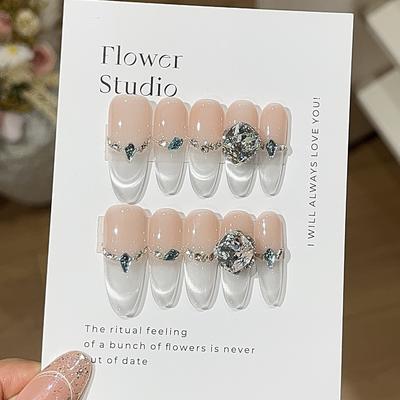 Холодный и сломанный белый лунный свет улыбка кошачий глаз французский бриллиант темперамент носимые доспехи