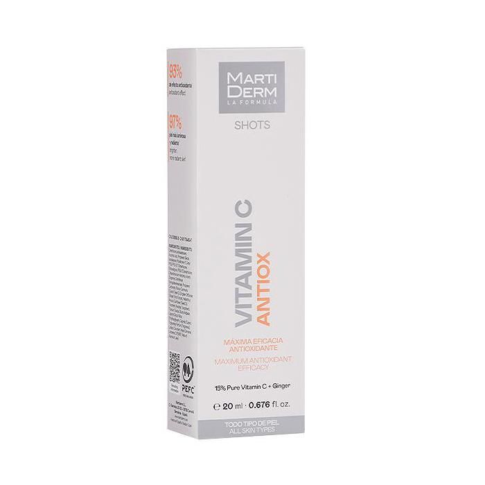 MartiDerm Shots Baume Antioxydant Vitamine C 20ml