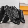 Sliders Men’s Shoe High Quality Slippers Shoes Men's Sneakers Reflect Light Soft Sole Eva Sandals Men's Slippers Home Slipper