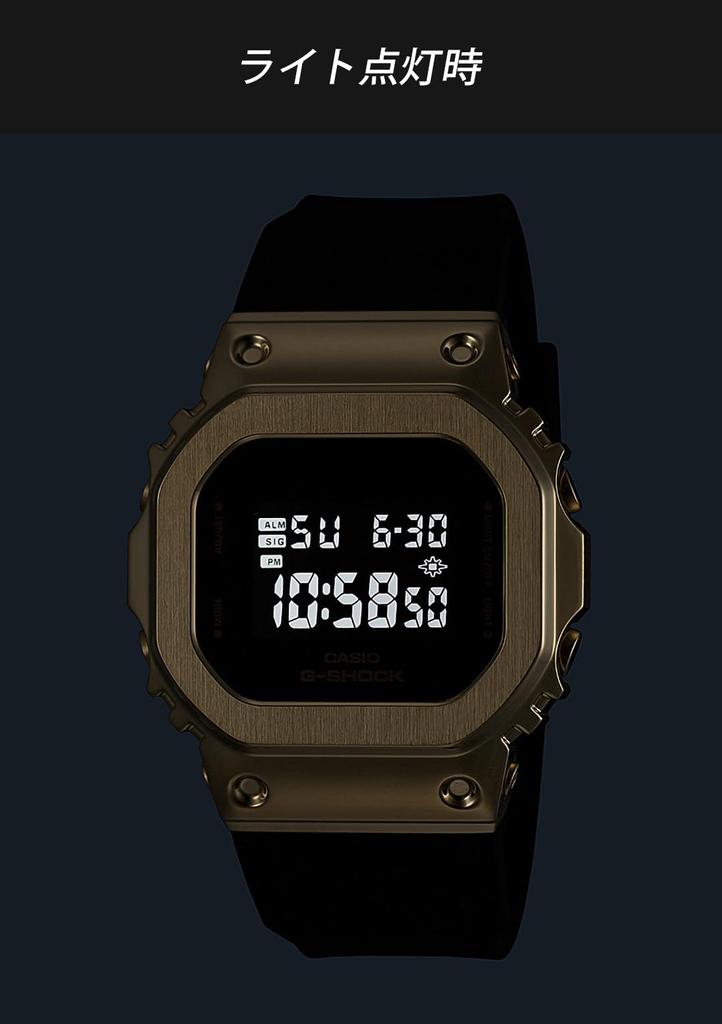 Часы черные [Casio] G-Shock [] GM-S5600UGB-1JF женские
