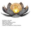 Солнечная лампа Lotus Light, автоматическое включение/выключение IP55, водонепроницаемый беспроводной дизайн, солнечная садовая лампа, украшение для лужайки, патио, улицы
