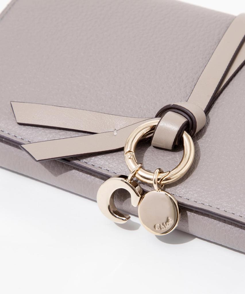 Длинный кошелек CHC21WP942F57 ALPHABET CASHMERE GRAY [Chloe] Женский [Товар]