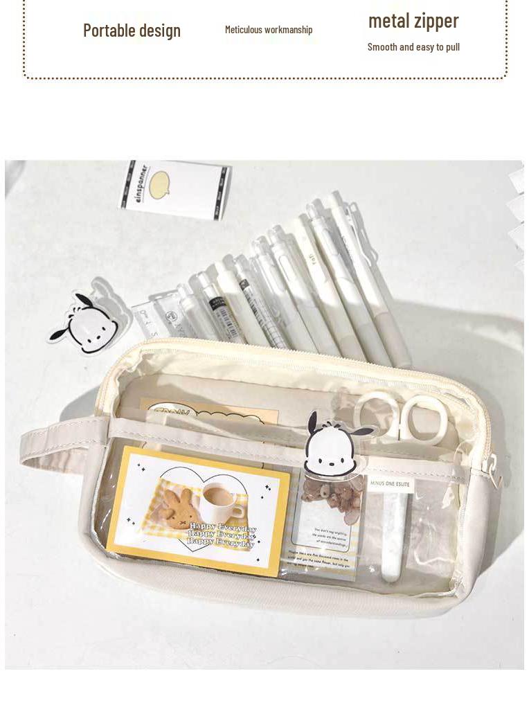 2024 Large Capacity Pencil Case for Girls: Stylish, High-Value Student Box with Advanced Design for Elementary School