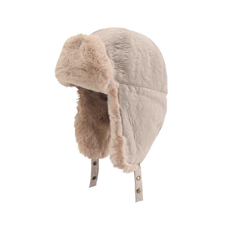 Unisex Winter Korean Style Aviator Hat with Ear Protection - Ideal for Riding, Skiing, and Cold Weather