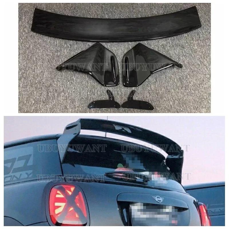 AZHKP1 For BMW MINI Cooper F56 2014-2020 Type B JCW Style Carbon Fiber FRP Roof Spoiler Rear Wing Exterior Body Kits (NOT FOR F55)