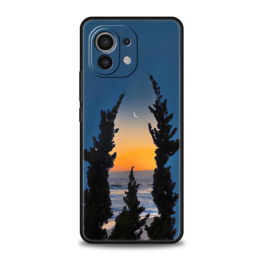 Милый художественный красивый ярко-розовый чехол для Xiaomi 14 13 12 11 Lite 13T 12T 11T Pro 9T Mi Poco X6 X5 M3 X3 Pro F5 F4 F3 5G