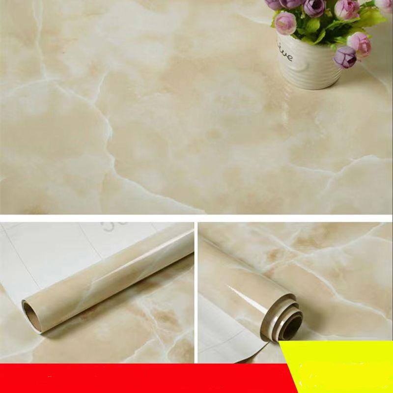 5-метровые 3D мраморные обои и обои Наклейки на стены ПВХ Винил Водонепроницаемые 3D самоклеящиеся обои для настенного стола Гостиная Домашний декор