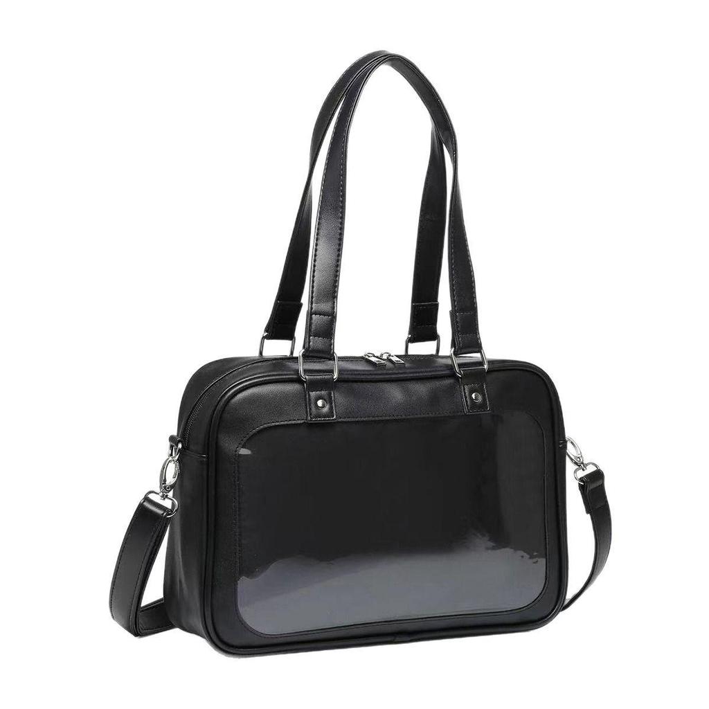 Японская аниме сумка через плечо Ита - Прозрачная сумка для значков и кукол для студентов и женщин