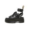 Dr. Martens Ricki HDW Fashion Metal Buckle Roman Sandals Women Sandals Black 27401001