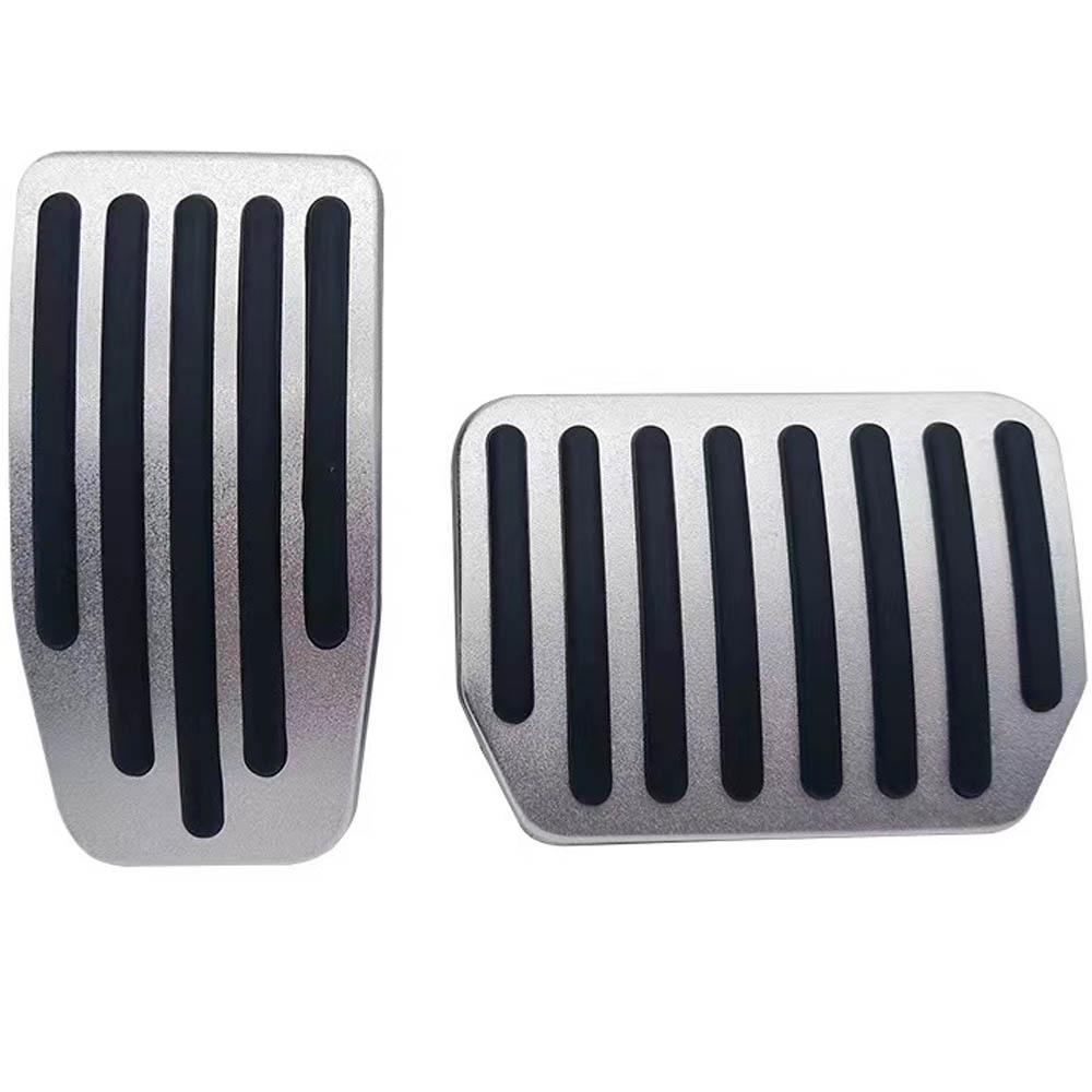 Противоскользящие накладки на педали из алюминия, противоскользящие крышки, аксессуары для Tesla Model 3