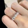 2024 Elegant Teardrop Zircon Tassel Index Ring for Women