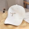 Шляпа женская новая солнцезащитная летняя бейсболка конфетного цвета с вышитыми буквами кепка с козырьком для пары мужская шляпа с козырьком