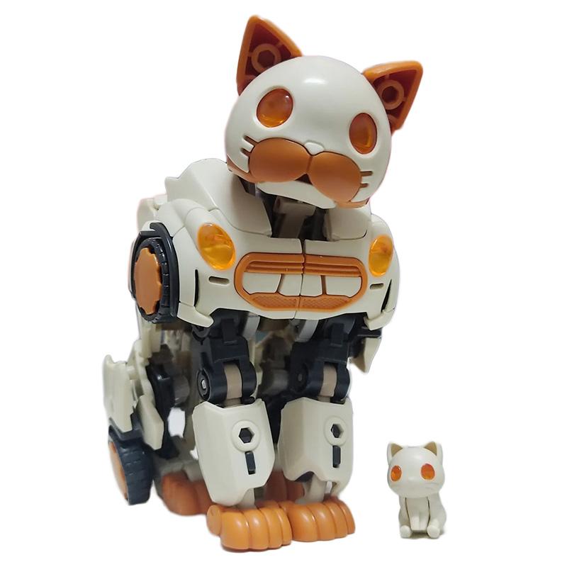 52toys Beastbox Bd-16 Fickle Step Mecha Robot Action Figure Assembly Model Convertible Cube Collectible Trendy Blind Box Gift